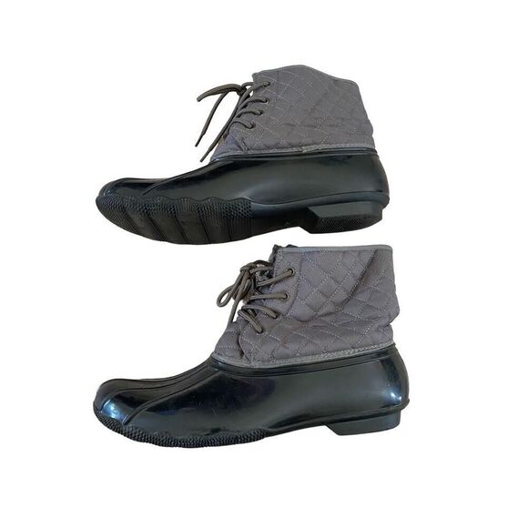 Womens Quilted Winter Boots Sz 12 Outdoors Snow Hunting Casual Everyday - Picture 4 of 9